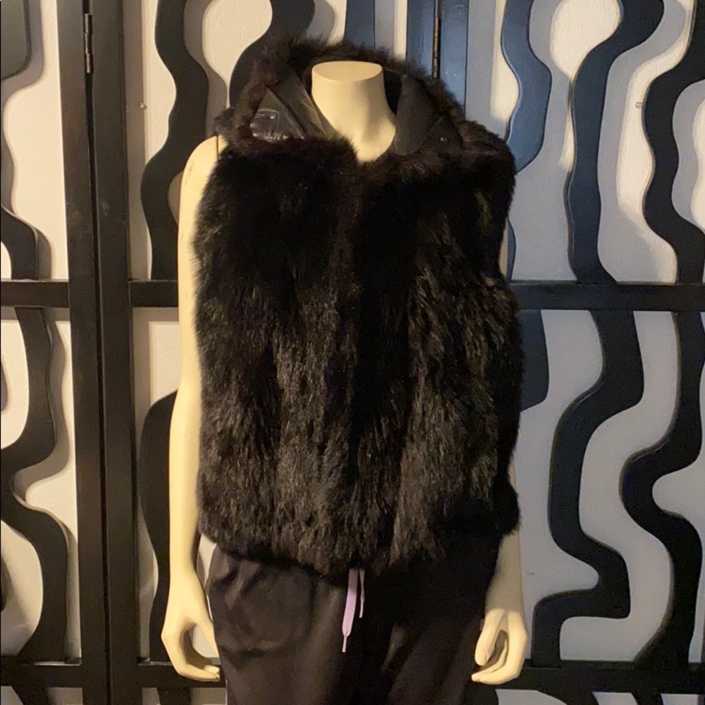 Andrew Marc Possum Fur Vest